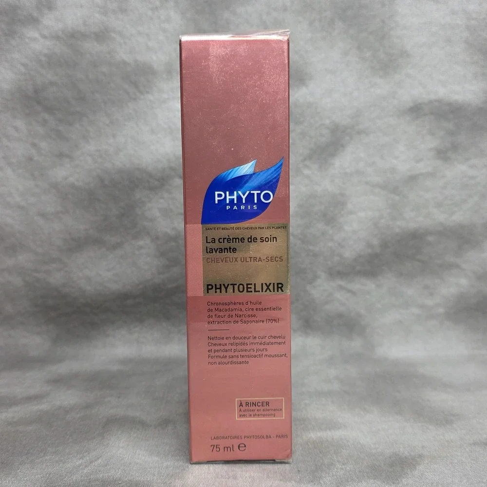 PHYTO Cleansing Care Cream 2.5 fl oz‎ SEALED for Ultra Dry Hair